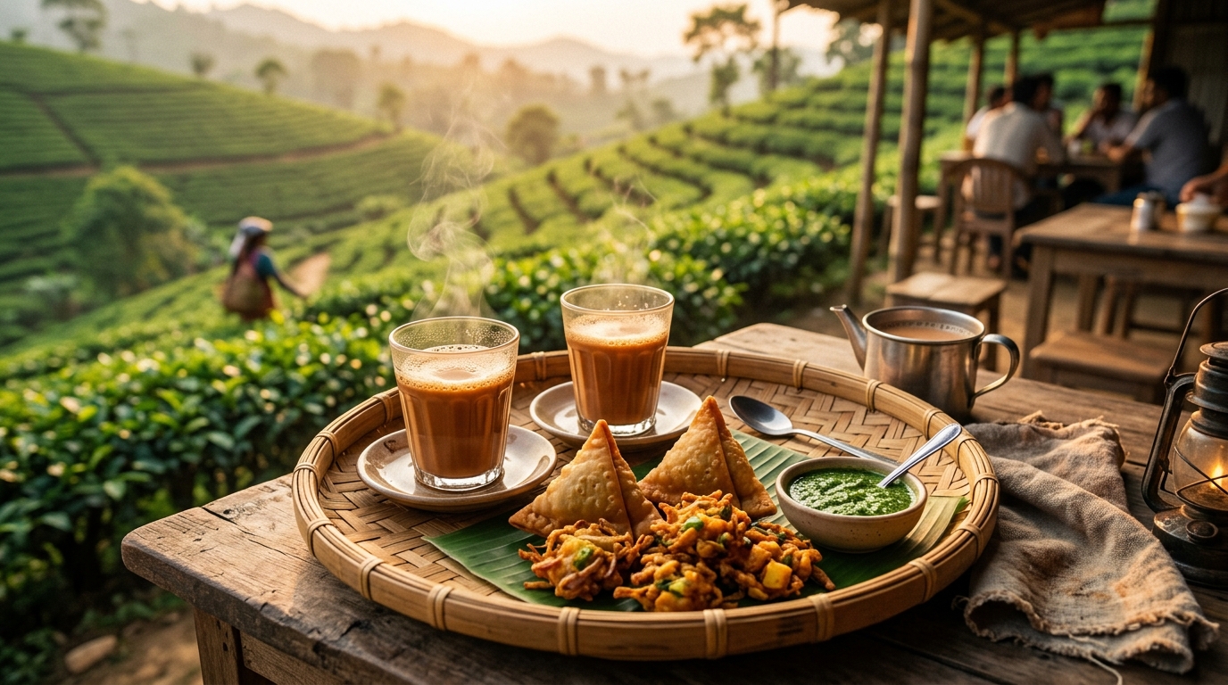 Evening Snacks & 7-Layer / Special Tea